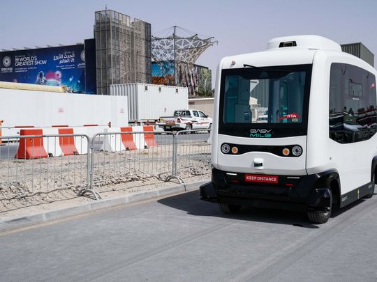 RTA starts trial run of autonomous vehicle at Expo 2020 Dubai site