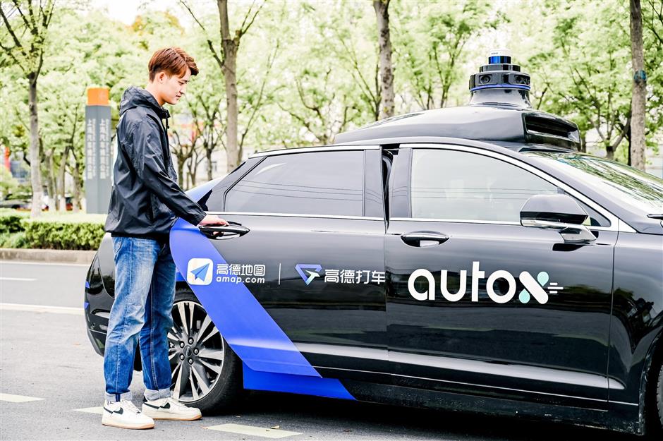 Self-driving taxi services coming to Jiading