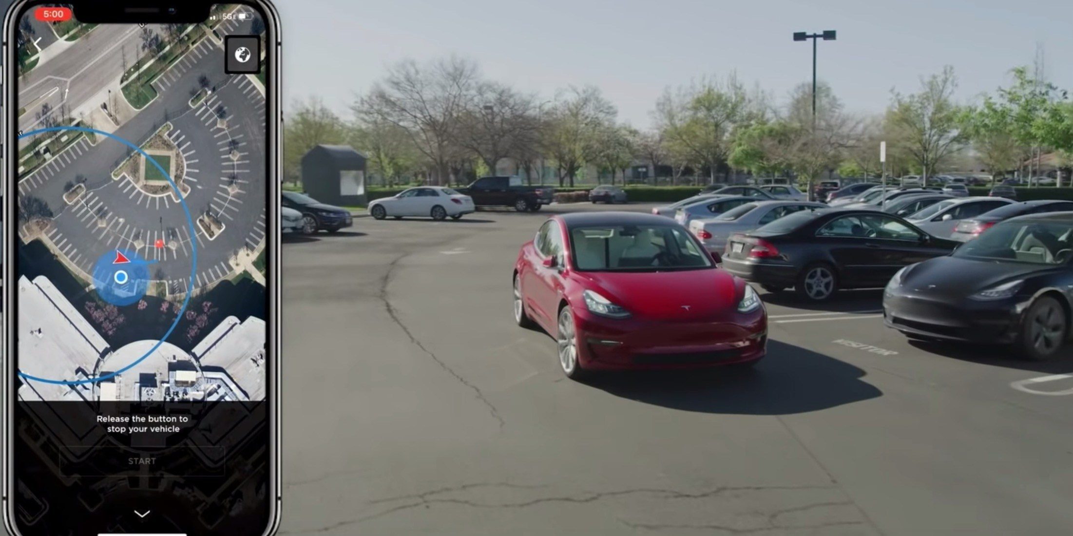 Tesla vehicles are going to drop you off and park themselves later this year, says Musk