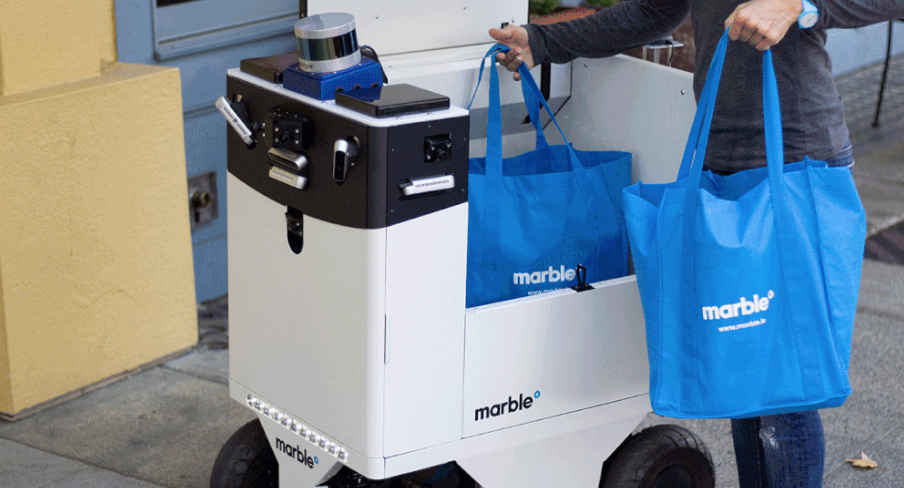 Caterpillar acquires delivery robot maker Marble