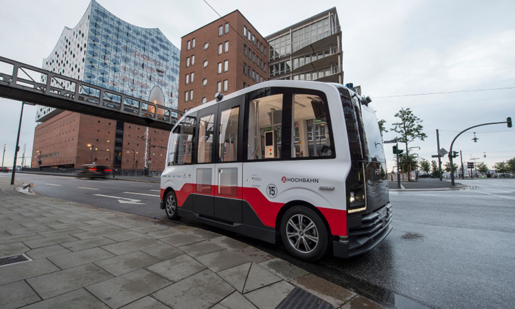 Hamburg autonomous bus project moves into second phase of trials