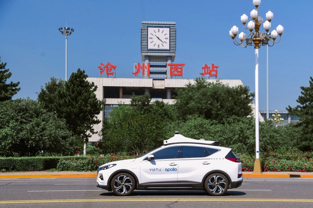 Baidu Expands Its Robotaxi Service to Cangzhou