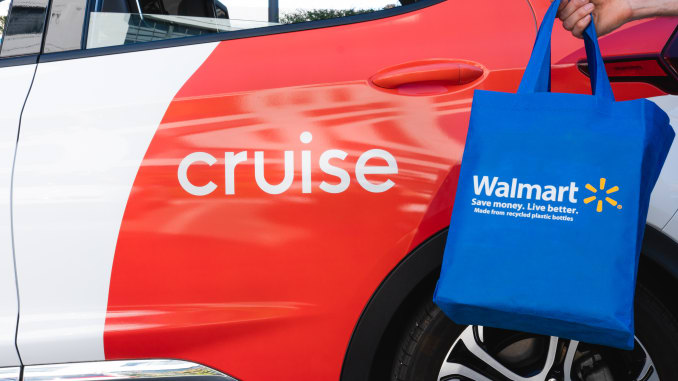 Walmart to test deliveries by self-driving car with General Motors’ Cruise