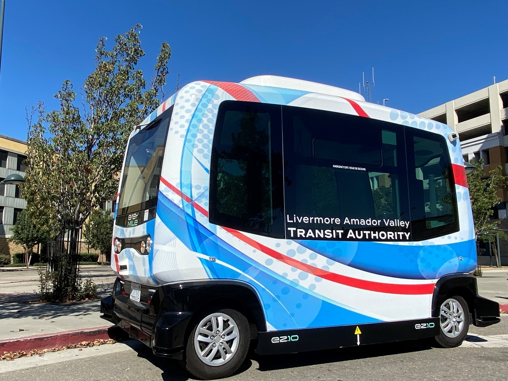 LAVTA's self-driving cars now carrying passengers