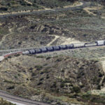 Could autonomous trucks in dedicated lanes someday kill rail?