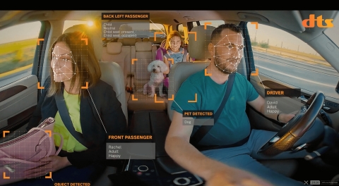 DTS AutoSense: World’s First Occupant Monitoring Solution Designed into 2021 Vehicles