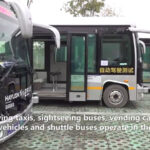 Self-driving vehicles launch at Wuhan’s Longlingshan Ecological Park