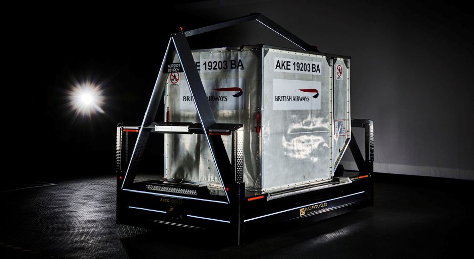 Aurrigo unveil autonomous Auto-Dolly for airports