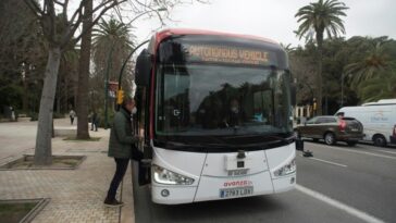 Driverless bus hits streets of Malaga in southern Spain