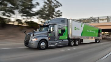 Self-driving truck company TuSimple files for IPO