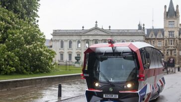 Ground-breaking self-driving shuttles carry passengers in Cambridge road trials