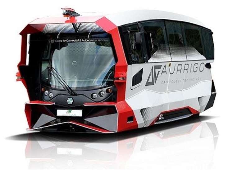 Aurrigo Autonomous Shuttle trials begin in Cambridge