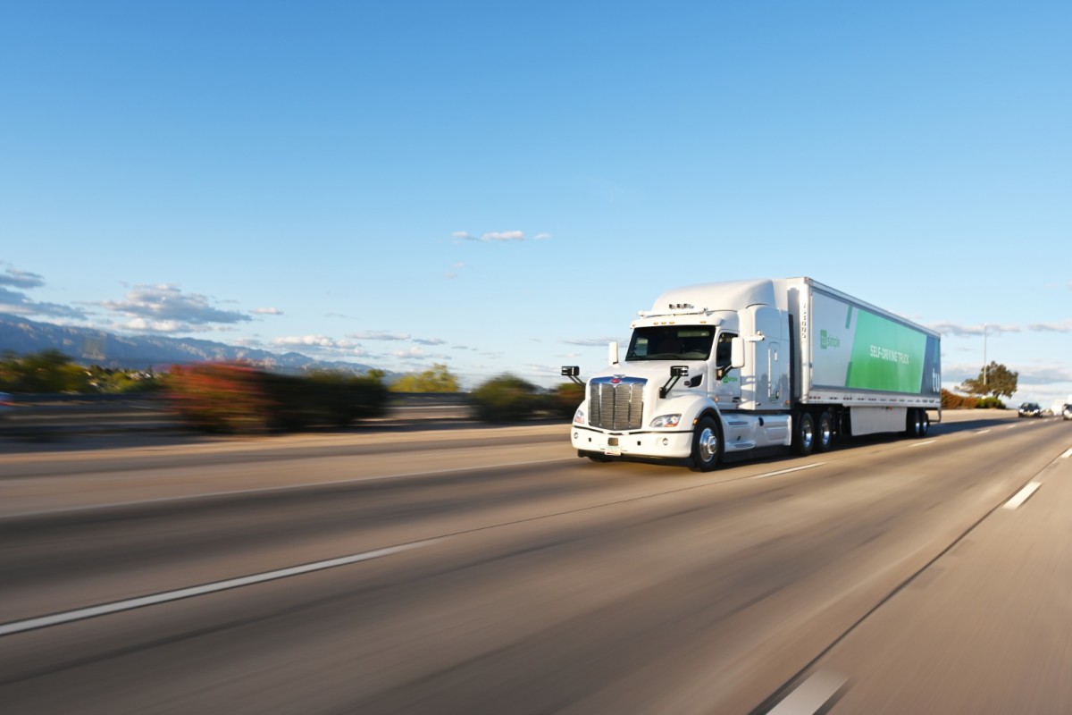 TuSimple's autonomous truck cuts 10 hours off 900-mile trek across the US
