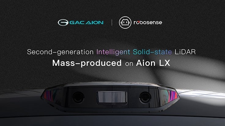 RoboSense partners with GAC Aion to deliver AVs with LiDAR