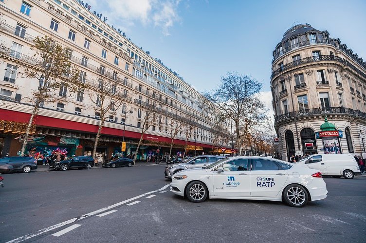 Mobileye obtains permit to test self-driving cars in Paris
