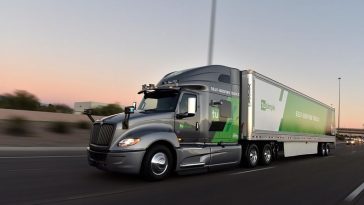 Germany's DHL orders 100 self-driving trucks from TuSimple, Navistar for use in U.S.