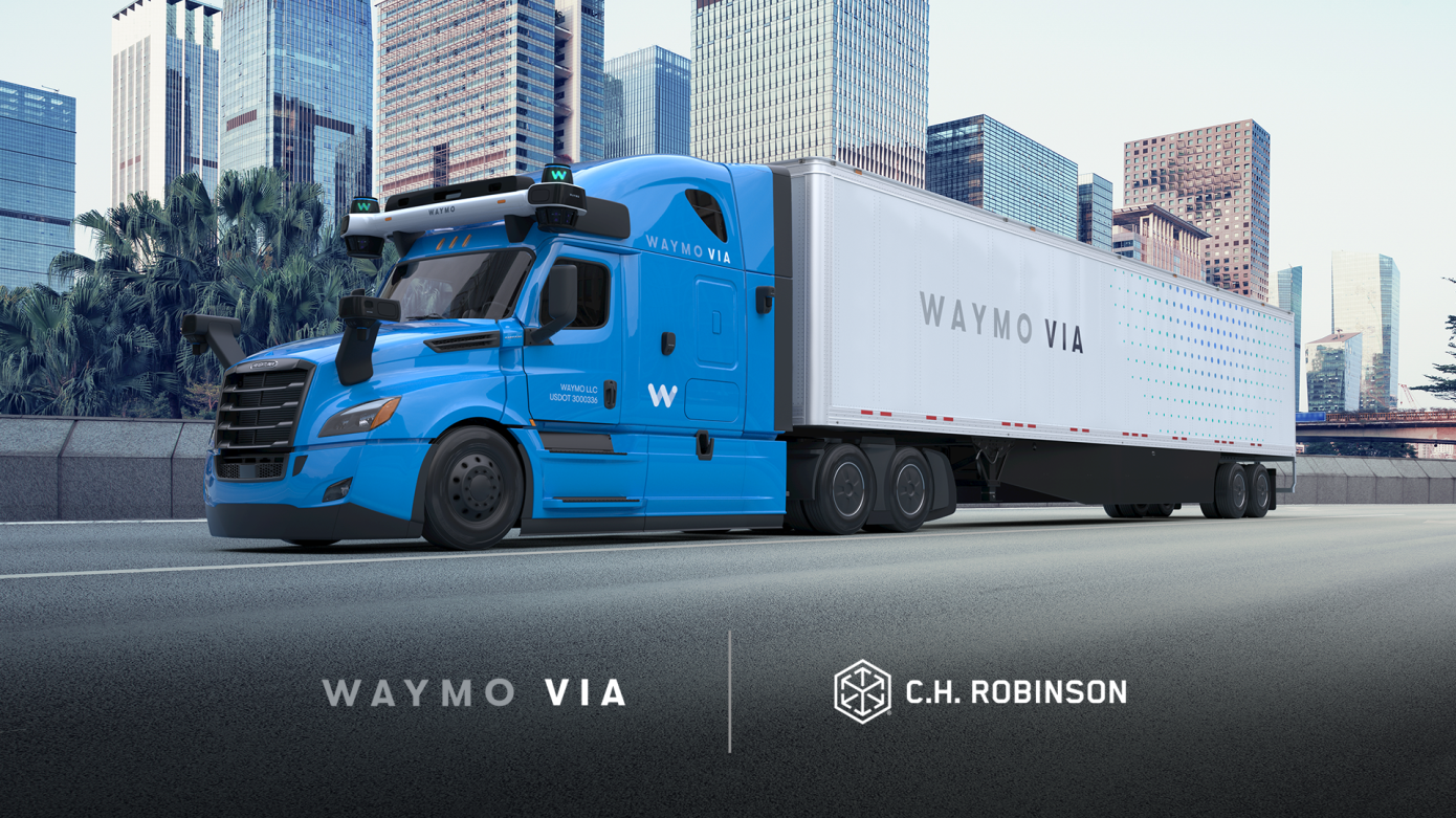 New Waymo Via partnership gives it access to 200,000 shippers and carriers