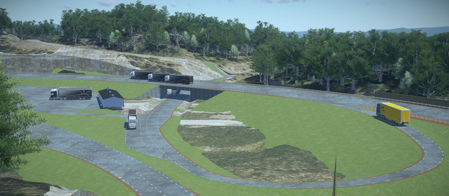 Scania invests almost a billion SEK in new test track for autonomous and electrified vehicles