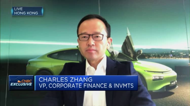 Chinese EV maker Xpeng launches rival to Tesla’s semi-autonomous driving system
