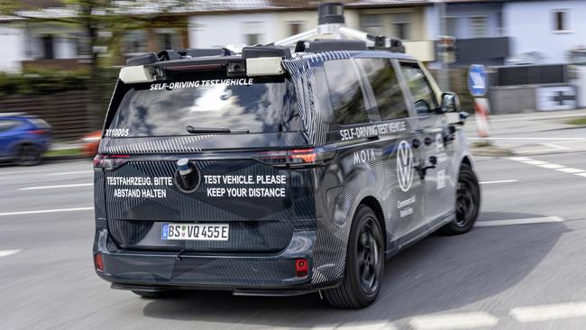 2025 Volkswagen ID. Buzz AD completes first public test drive