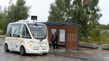 Inverness driverless bus pilot officially launches