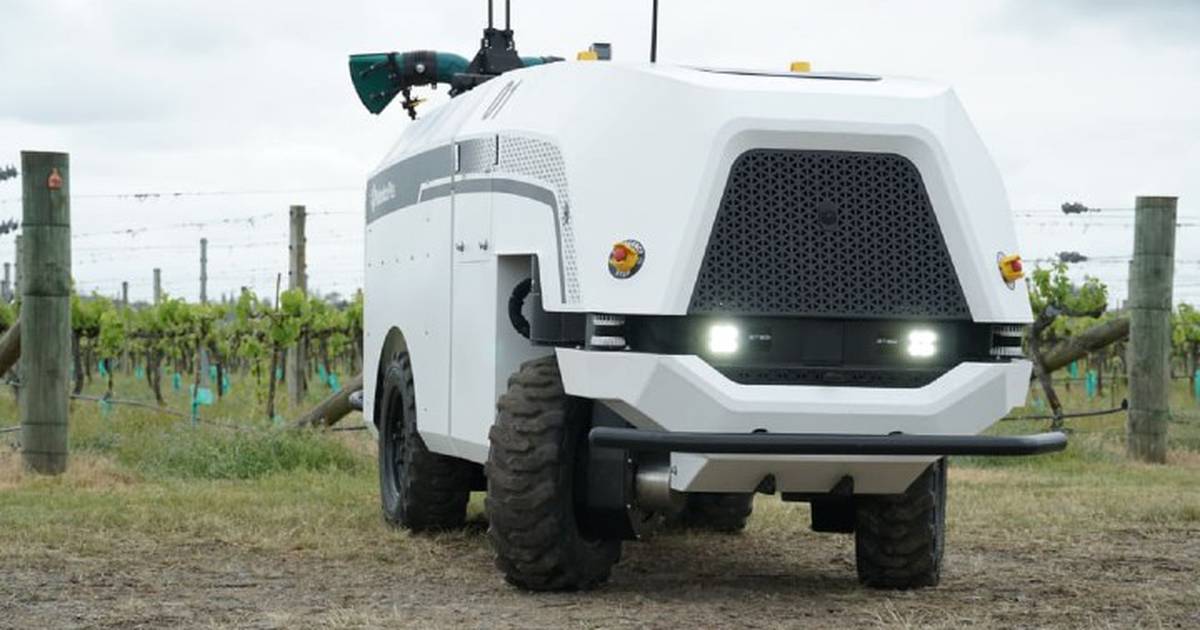Kiwi-made autonomous robot making light work of orchard jobs