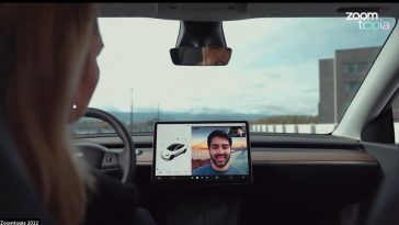 You’ll Be Able To Make A Zoom Call On A Tesla Screen. How Backwards Is That?