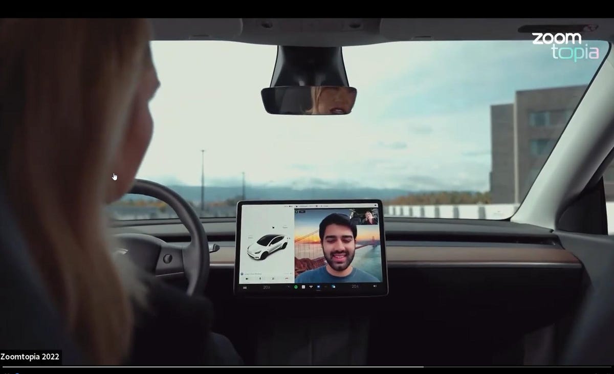 You’ll Be Able To Make A Zoom Call On A Tesla Screen. How Backwards Is That?