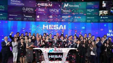 Chinese LiDAR maker Hesai debuts on Nasdaq