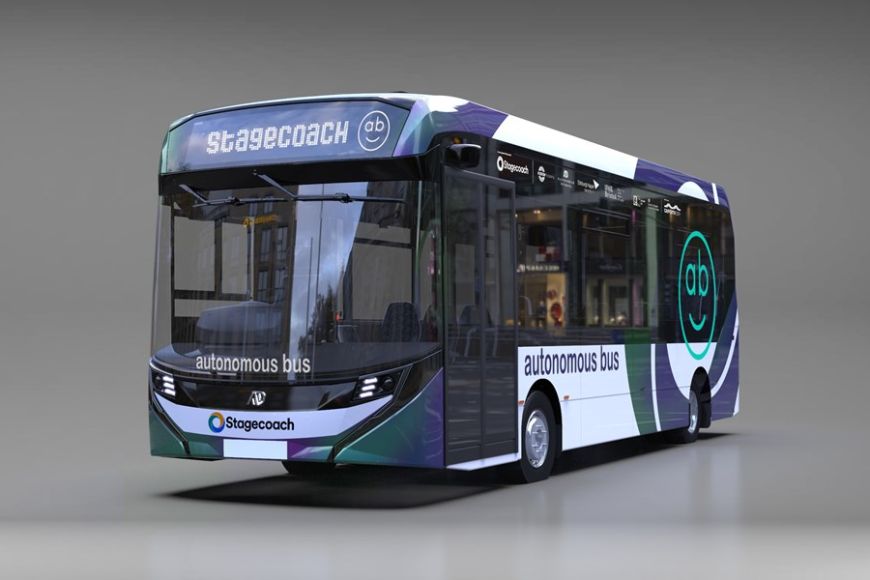 World’s First Autonomous Full-Sized Bus Service, Coming to Edinburgh This Spring, Will Be Expanded