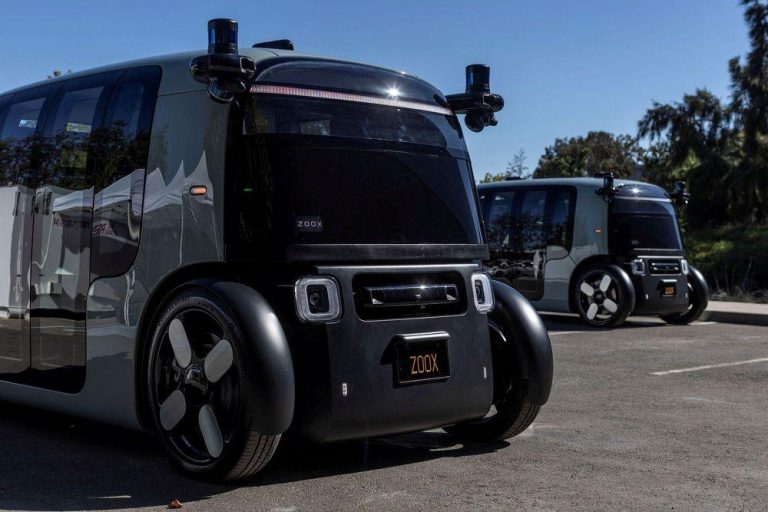 Amazon’s Zoox Tests Driverless Taxi in Las Vegas Self Driving Cars 360