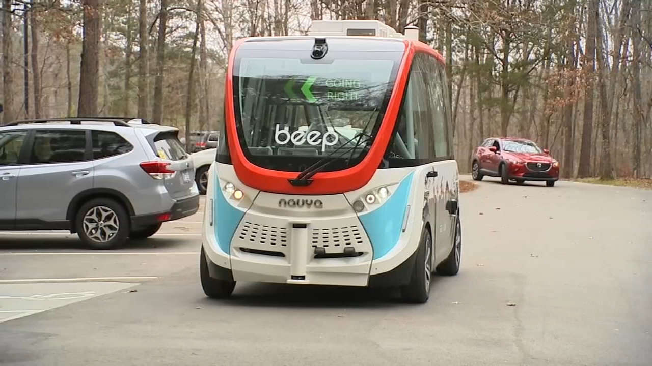 Self-driving shuttle known as CASSI to begin operation in Cary's Bond Park