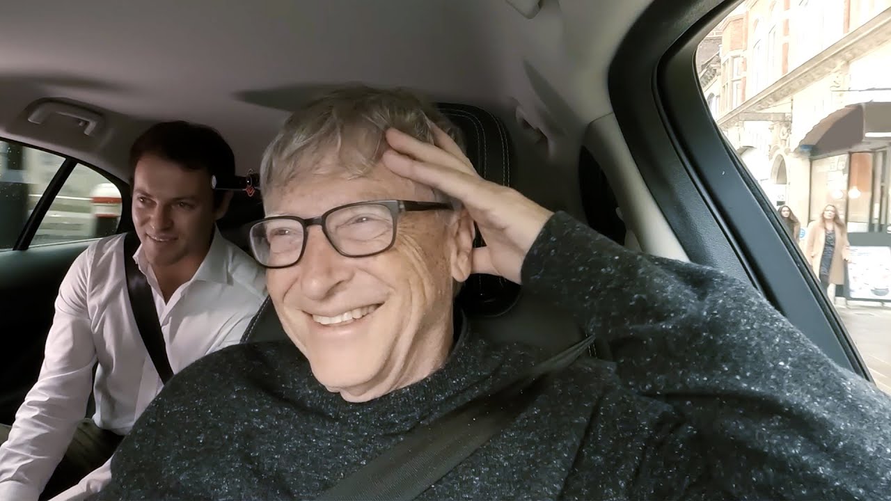 Bill Gates crosses busy London in an autonomous vehicle and sees where driving is headed