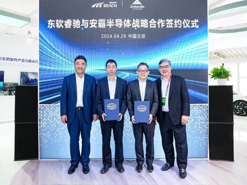 Ambarella, Neusoft team for driverless cars