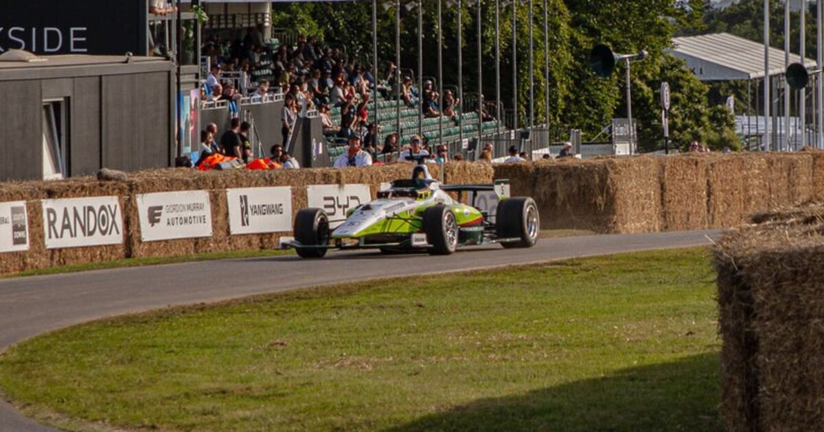 Famous tyre company unveils autonomous race car with hopes to break driverless record