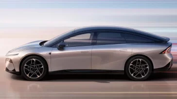 XPeng reveals first images of a new electric car that features camera-based self-driving tech