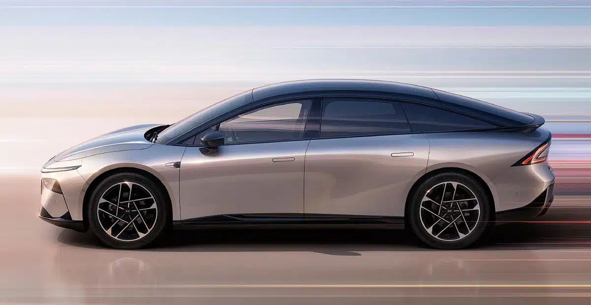 XPeng reveals first images of a new electric car that features camera-based self-driving tech
