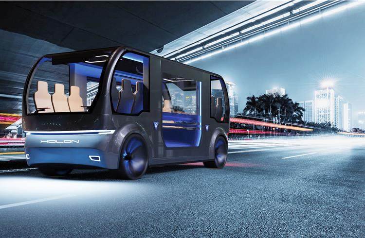 Holon to set up autonomous electric shuttle plant in Florida